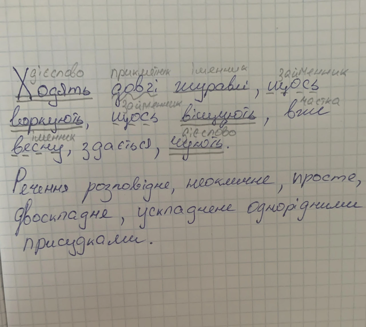 Як підкреслюється займенник у реченні